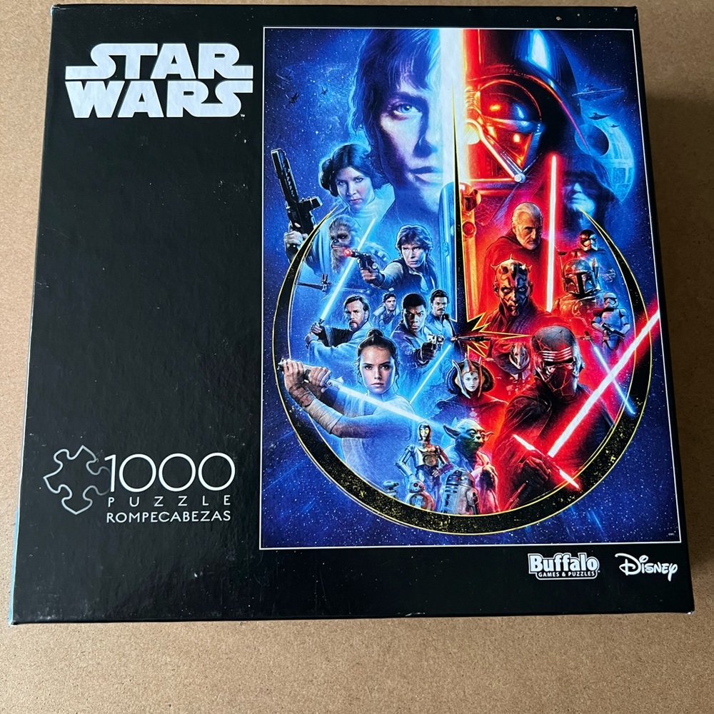 Disney Starwars 1000 Piece Jigsaw Puzzle